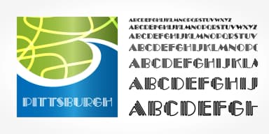 PITTSBURGH PRO by SoftMaker — Decorative Font — thumbnail 5
