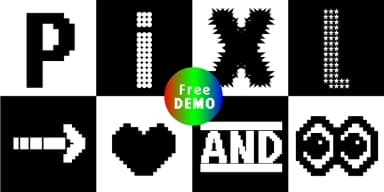 PIXEL pattern by Typo Graphic Design — Dingbats Font — thumbnail 1