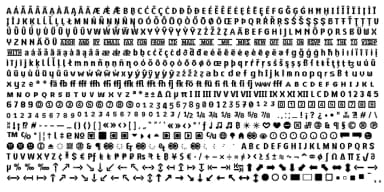 PIXEL pattern by Typo Graphic Design — Dingbats Font — thumbnail 6
