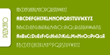 PIZZICATO PRO by SoftMaker — Decorative Font — thumbnail 3