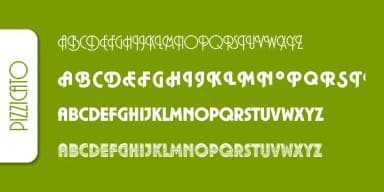 PIZZICATO PRO by SoftMaker — Decorative Font — thumbnail 4