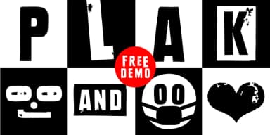 PLAKAT Wood by Typo Graphic Design — Dingbats Font — thumbnail 1