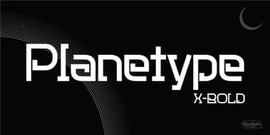 Planetype by CozyFonts Foundry — Display Font — thumbnail 8