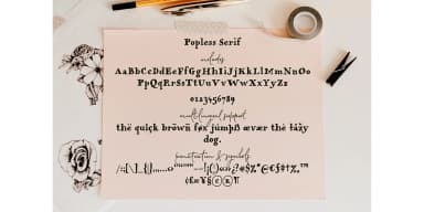 Popless by Ana's Fonts — Dingbats Font — thumbnail 3