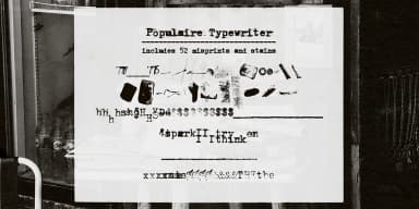 Populaire Typewriter by Ana's Fonts — Dingbats Font — thumbnail 9