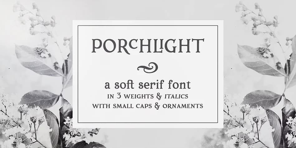 Porchlight by Ana's Fonts — Dingbats Font