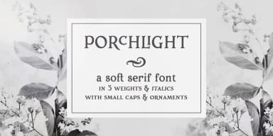 Porchlight by Ana's Fonts — Dingbats Font — thumbnail 1