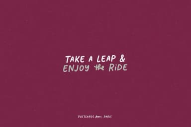 Postcards From Paris by MakeMediaCo. — Decorative Font — thumbnail 6