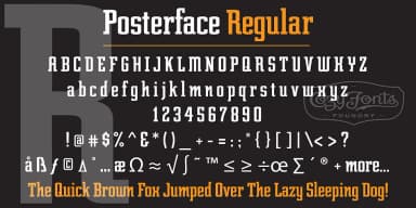 Posterface by CozyFonts Foundry — Display Font — thumbnail 2