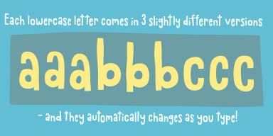 Practical Vein by Bogstav — Decorative Font — thumbnail 3