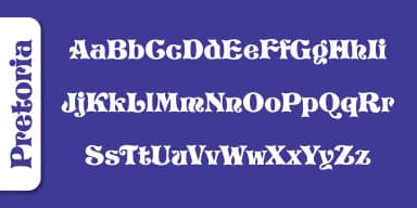 Pretoria by SoftMaker — Decorative Font — thumbnail 2