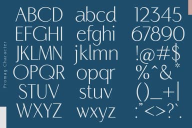 PROMAG by xdCreative — Decorative Font — thumbnail 8