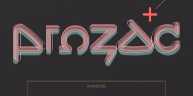 prozac by Barnbrook Fonts — Decorative Font — thumbnail 1