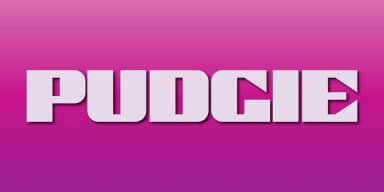 PUDGIE by Gerald Gallo Fonts — Decorative Font — thumbnail 1