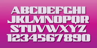 PUDGIE by Gerald Gallo Fonts — Decorative Font — thumbnail 2