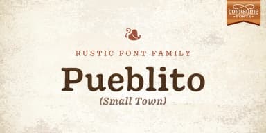 Pueblito by Corradine Fonts — Dingbats Font — thumbnail 1
