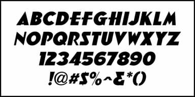 PULP MAGAZINE JNL by Jeff Levine Fonts — Decorative Font — thumbnail 5