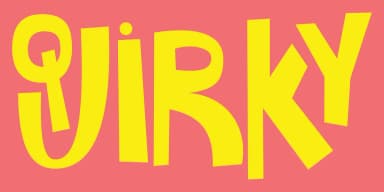 Quirky by Pizzadude.dk — Decorative Font — thumbnail 1