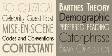 Quiz Show by Stiggy & Sands — Decorative Font — thumbnail 6
