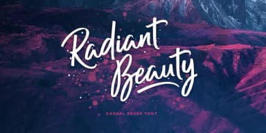 Radiant Beauty by Ian Barnard — Dingbats Font — thumbnail 1