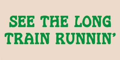 RAIL BUM JNL by Jeff Levine Fonts — Decorative Font — thumbnail 4