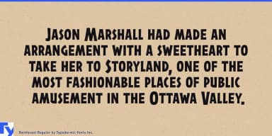 Rainforest by Typodermic Fonts Inc. — Decorative Font — thumbnail 3