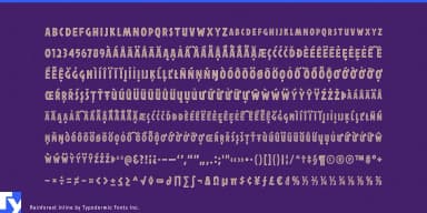 Rainforest by Typodermic Fonts Inc. — Decorative Font — thumbnail 5