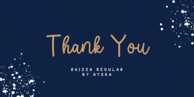 Raizza by Ayska — Script Handwritten Font — thumbnail 7