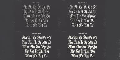 Rajjah Familia by Creative Media Lab — Blackletter Font — thumbnail 3