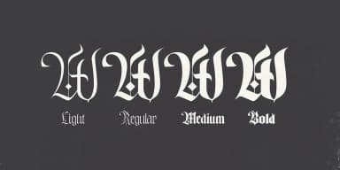 Rajjah Familia by Creative Media Lab — Blackletter Font — thumbnail 6