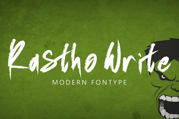Rastho Write by Ayska — Script Handwritten Font