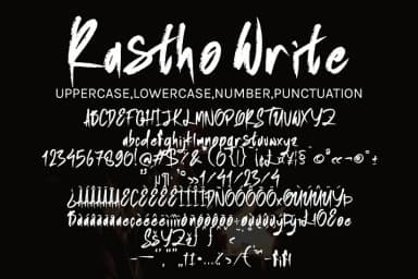 Rastho Write by Ayska — Script Handwritten Font — thumbnail 7