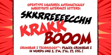 RATATATAT by Comicraft — Decorative Font — thumbnail 3