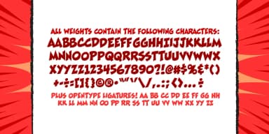 RATATATAT by Comicraft — Decorative Font — thumbnail 4