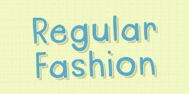 Regular Fashion by Pizzadude.dk — Decorative Font — thumbnail 1