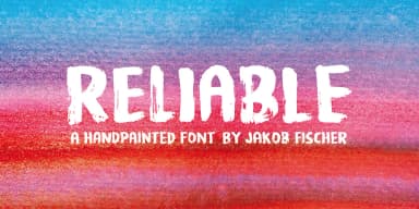 RELIABLE by Pizzadude.dk — Display Font — thumbnail 2