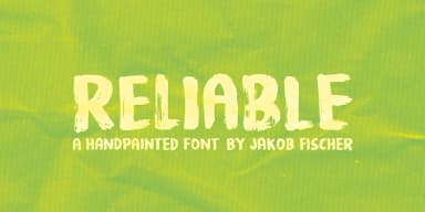 RELIABLE by Pizzadude.dk — Display Font — thumbnail 4