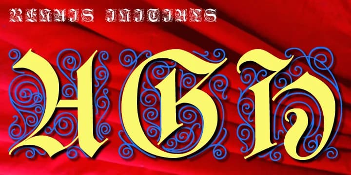 Renais by Wiescher-Design — Blackletter Font