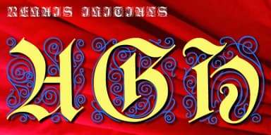 Renais by Wiescher-Design — Blackletter Font — thumbnail 1