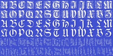 Renais by Wiescher-Design — Blackletter Font — thumbnail 2