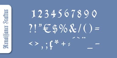 Renaissance Fraktur Pro by SoftMaker — Blackletter Font — thumbnail 3