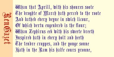 RensGazet by Ingrimayne Type — Blackletter Font — thumbnail 5