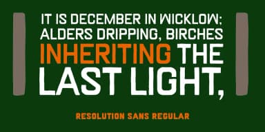 RESOLUTION by Barnbrook Fonts — Blackletter Font — thumbnail 5