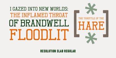 RESOLUTION by Barnbrook Fonts — Blackletter Font — thumbnail 9