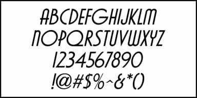 RESTAURANTEUR JNL by Jeff Levine Fonts — Decorative Font — thumbnail 5