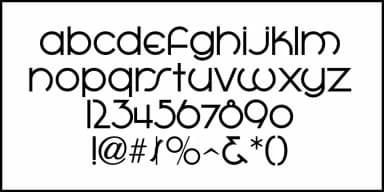 retail establishment jnl by Jeff Levine Fonts — Decorative Font — thumbnail 3