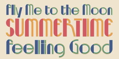 Rhumba by Stiggy & Sands — Decorative Font — thumbnail 3