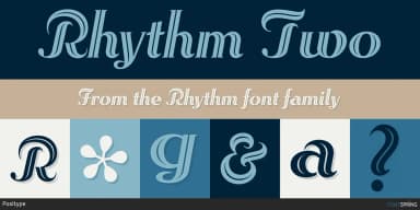 Rhythm by Positype — Decorative Font — thumbnail 3
