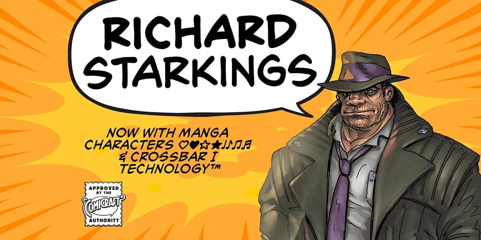 Richard Starkings by Comicraft — Decorative Font