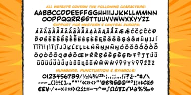 RICK VEITCH by Comicraft — Decorative Font — thumbnail 3